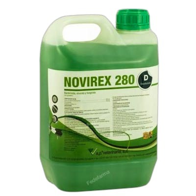 SP VETERINARIA VET NOVIREX 280 Solution Désinfectante 5L SP VETERINARIA VET NOVIREX 280 Solution Désinfectante 5L