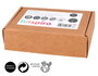 Innspiro Kit 5 Tampons en Bois Barcelona Sentimental et Encre Noire