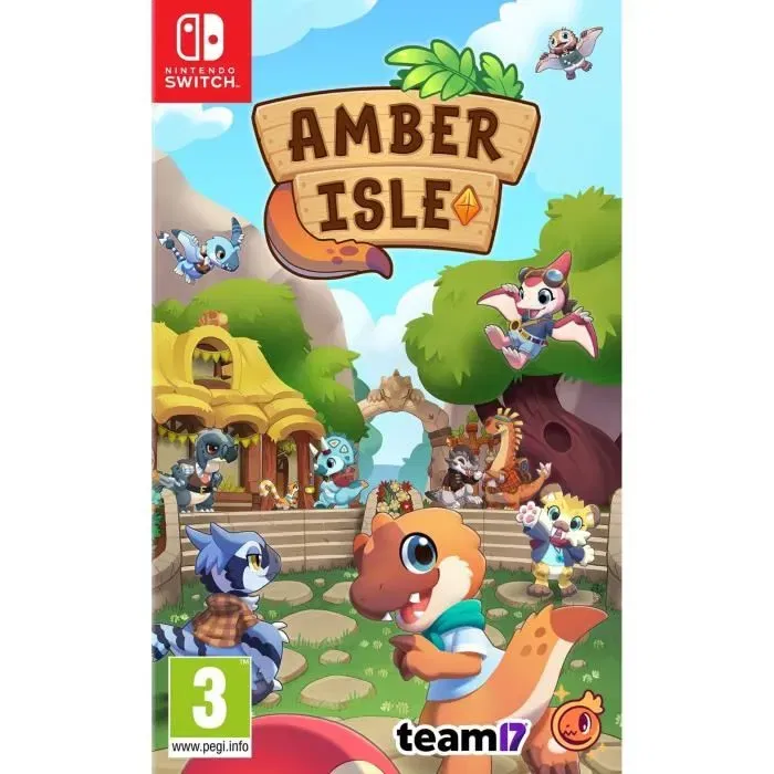 Microids - Amber Isle - Jeu d'aventure pour Nintendo Switch - Exploration, énigmes et aventure immersive - Graphismes colorés Microids - Amber Isle - Jeu d'aventure pour Nintendo Switch - Exploration, énigmes et aventure immersive - Graphismes colorés