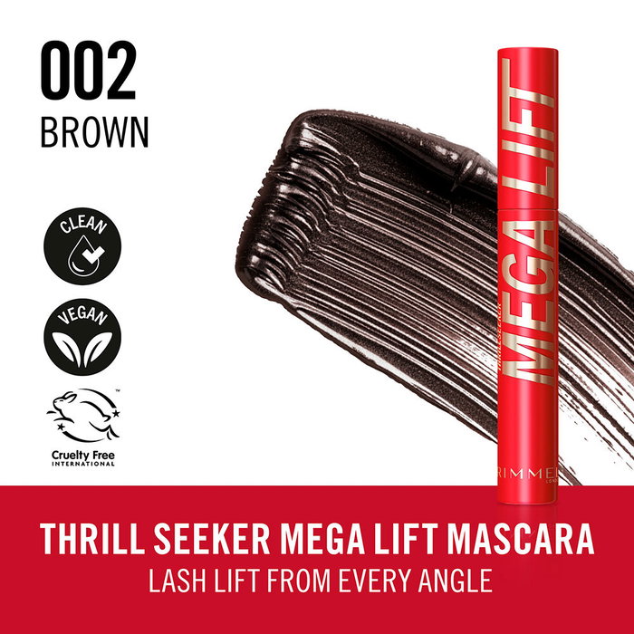 Rimmel London Mascara THRILL SEEKER MEGALIFT #002-Brun 12,5 ml