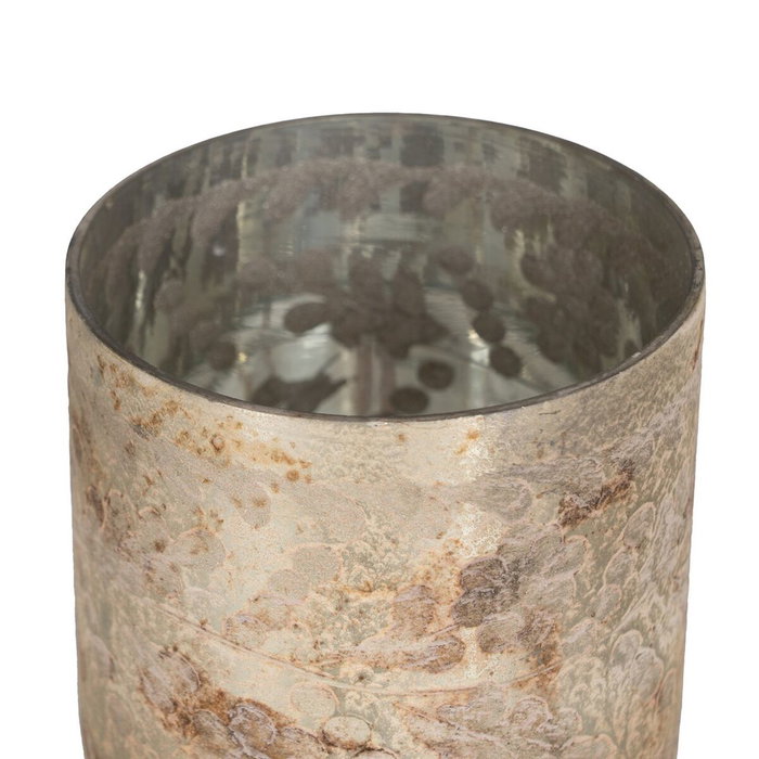 BigBuy Home Bougeoir Blanc Verre 10 x 10 x 9 cm BigBuy Home Bougeoir Blanc Verre 10 x 10 x 9 cm