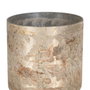 BigBuy Home Bougeoir Blanc Verre 10 x 10 x 9 cm