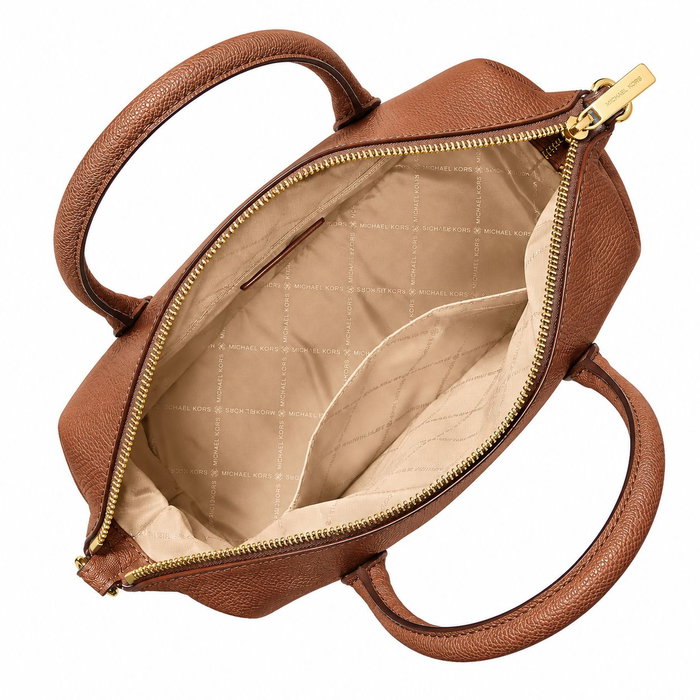 MICHAEL KORS Sac à main 38S6G4FS2V-LUGGAGE marron en cuir
