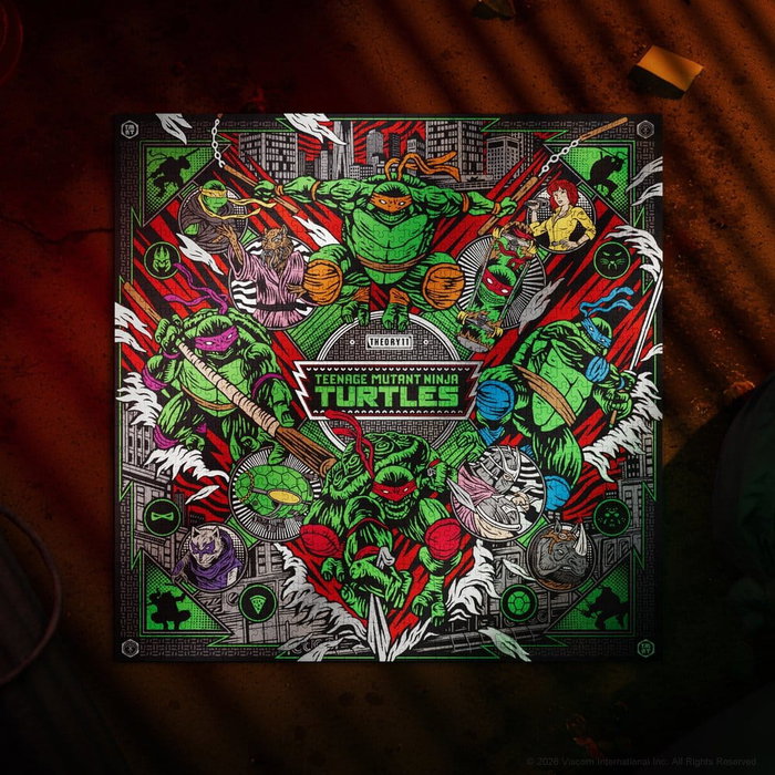Theory11 Puzzle multidimensionnel Teenage Mutant Ninja Turtles (1000 pièces)