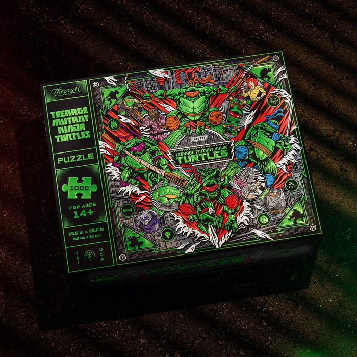 Theory11 Puzzle multidimensionnel Teenage Mutant Ninja Turtles (1000 pièces)