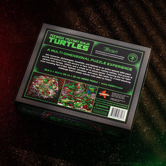 Theory11 Puzzle multidimensionnel Teenage Mutant Ninja Turtles (1000 pièces)