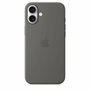 Apple Coque en silicone avec MagSafe pour iPhone 16 Plus - Gris pierre