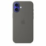 Apple Coque en silicone avec MagSafe pour iPhone 16 Plus - Gris pierre