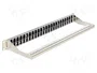 DELOCK Panneau de brassage Keystone 1U 19 pouces noir