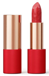 La Perla Rouge à Lèvres Crème Matte Silk, Teinte 103 Rouge Corail, 3.5 g, Maquillage pour Femmes
