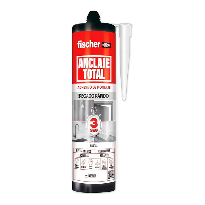 Adhésif de montage Fischer 290 ml Transparent Adhésif de montage Fischer 290 ml Transparent