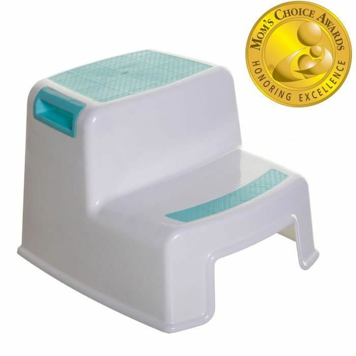 Dreambaby Tabouret marchepied 2-UP Blanc et bleu
