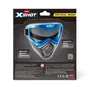 ZURU X-SHOT Excel Blue Mask - Masque de protection réglable avec ventilation intégrée - Design stylé