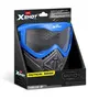 ZURU X-SHOT Excel Blue Mask - Masque de protection réglable avec ventilation intégrée - Design stylé