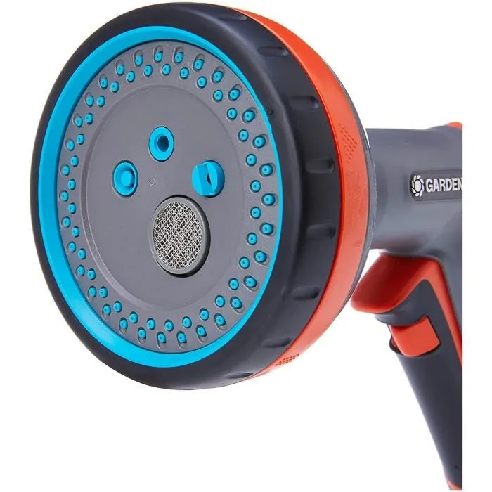 Gardena Pistolet d'Arrosage Comfort avec 5 Types de Jets - Jet de Brume, Aéré, Diffus, Plat et Concentré pour Arrosage Multi-Applications