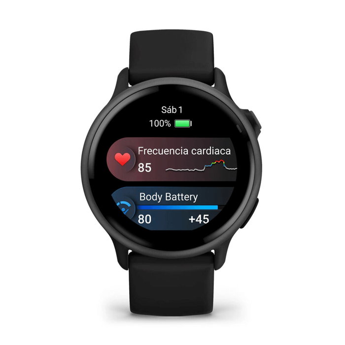 Garmin vívoactive 6 - 42mm - Noir/Gris foncé
