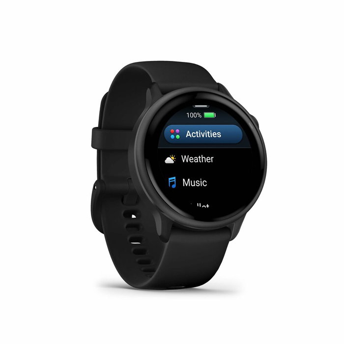 Garmin vívoactive 6 - 42mm - Noir/Gris foncé
