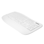 Phoenix technologies K201 Clavier ergonomique sans fil 2.4 GHz avec touches multimédia