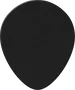 DUNLOP Pack de 12 médiators Genuine Celluloid Teardrop noir - Thin