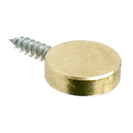HERRAJES ALK Butée de porte ou armoire en laiton 14 x 4 mm