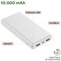 Powerbank Myway Blanc 10000 mAh