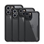 Muvit for Change Coque Shockproof 2m pour iPhone 13 Pro Max Noir et Transparent