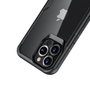 Muvit for Change Coque Shockproof 2m pour iPhone 13 Pro Max Noir et Transparent