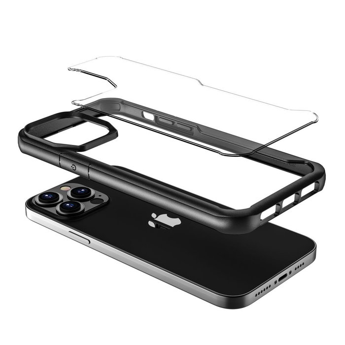 Muvit Recycletek Shockproof 2M Coque pour Apple iPhone Protection 2m Hauteur Recyclé Flexible Anti-Chocs