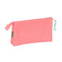 Fourre-tout Benetton Coral Corail 22 x 12 x 3 cm