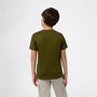 T shirt à manches courtes Enfant Champion Icons Plus Olive 7-8 ans