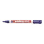 Edding 400 Perm Marker Bleu (4-400003) - Marqueur indélébile permanent, pointe moyenne