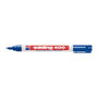Edding 400 Perm Marker Bleu (4-400003) - Marqueur indélébile permanent, pointe moyenne
