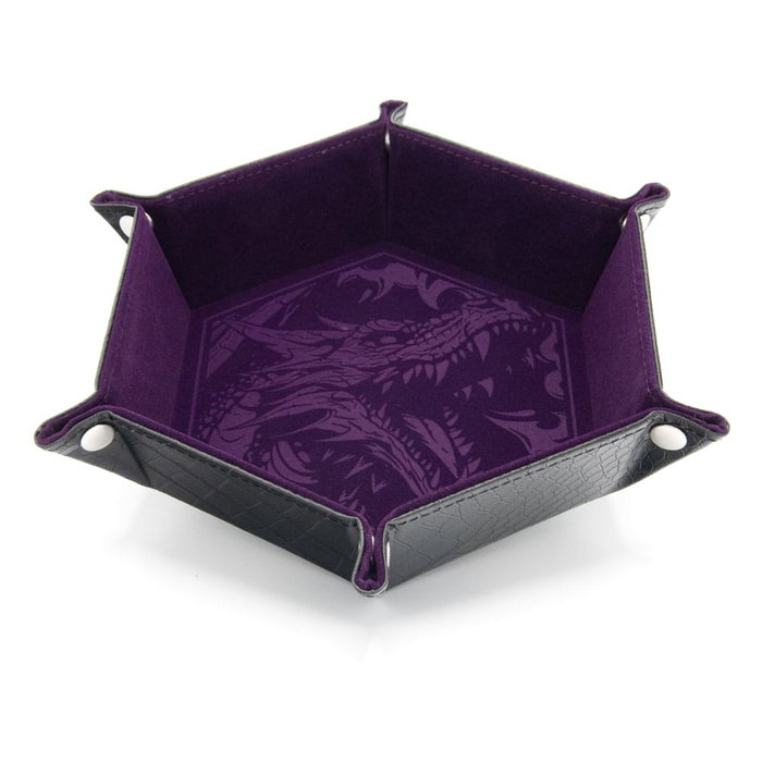CritStones Plateau à dés pliant Dragon Skin Edition Purple CritStones Plateau à dés pliant Dragon Skin Edition Purple