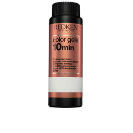 Redken #CG10 7N - Gels colorants 10 Minutes - Teinture permanente couvrant les cheveux gris - Formule fluide - Flacon de 60 ml - Lot de 3 unités