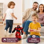 Crazon Robot télécommandé avec infrarouge et suivi intelligent - Rouge