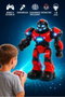 Crazon Robot télécommandé avec infrarouge et suivi intelligent - Rouge