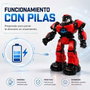Crazon Robot télécommandé avec infrarouge et suivi intelligent - Rouge