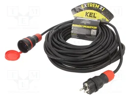 KEL Rallonge réseau H05RR-F 3G1,5mm2 25m