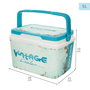 Color Baby Réfrigérateur Rigide Classique en Plastique 5 Litres - Recommandé à partir de 3 ans
