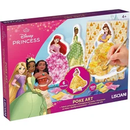 Lisciani Giochi Princess Kit Tissu Créatif DIY - Princesses Disney