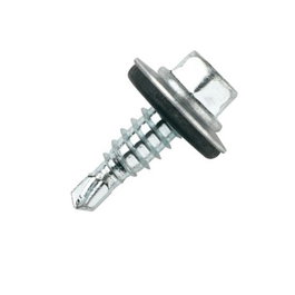 MAREFIX Broca Reducida Tornillo Broca 7504-K avec Réducteur de Diamètre 6.3-20 mm, Pas de 16 mm et Finition Zinc