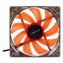 Unykach 51792 Ventilateur CPU 120 mm LED Rouge 3 Broches