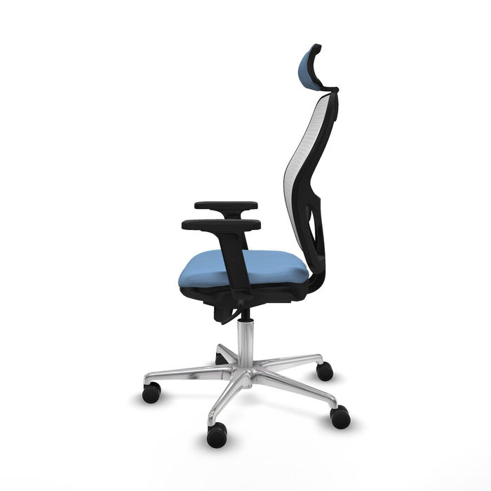 Piqueras y Crespo Chaise de Bureau Jorquera 2D086N2 Bleu ciel Piqueras y Crespo Chaise de Bureau Jorquera 2D086N2 Bleu ciel