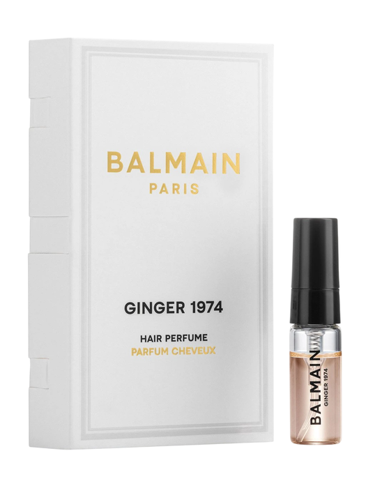 Balmain Ginger 1974 - Brume parfumée pour les cheveux pour femme - Échantillon 3 ml Balmain Ginger 1974 - Brume parfumée pour les cheveux pour femme - Échantillon 3 ml