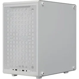 Cooler Master Q300L V3 White - Boîtier Mini Tower Micro-ATX/Mini-ITX avec Verre Trempé et USB-C