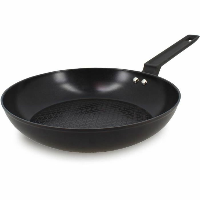 Menastyl Poêle en Aluminium forgé 26 cm Noir Menastyl Poêle en Aluminium forgé 26 cm Noir