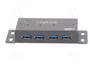 LOGILINK Hub USB 3.0 avec 4 ports USB A et port USB B micro