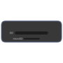 Icy IB-HUB1742CR-C2PD Hub 11-en-1 USB-C avec PD et Lecteur de cartes, Argent