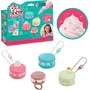 Epoch D'Enfance Pati-School Kit de Création Porte-Clés Macarons pour Enfants dès 6 Ans, Modélisation et Décoration, Réf. 32357
