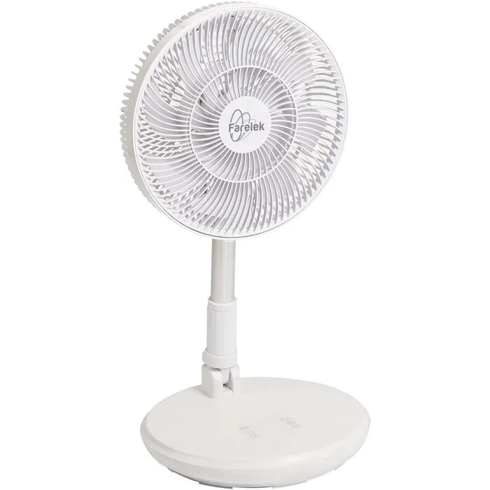 Farelek Orikaz - Ventilateur pliable compact 15 W - Silencieux et portable pour bureau et déplacements Farelek Orikaz - Ventilateur pliable compact 15 W - Silencieux et portable pour bureau et déplacements